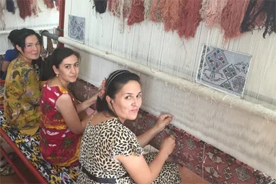 Handmade carpet weaving studio to be open in Samarkand region