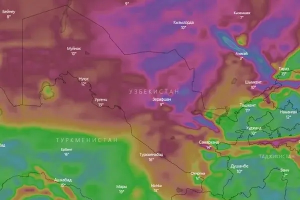 Uzhydromet warns about strong winds and rains