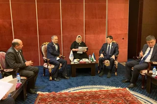 Tehronda O‘zbekiston transport vaziri IHT Bosh kotibi bilan uchrashdi