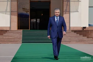 President departs for Kyrgyzstan