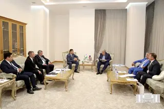 Visit of deputies of the Sverdlovsk region to the khokimiyat of Tashkent