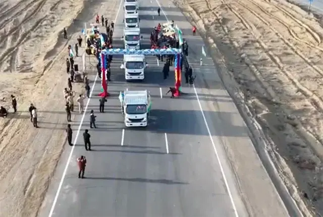 Xalqaro avtomobil yo‘lining rekonstruksiya qilingan qismi foydalanishga topshirildi