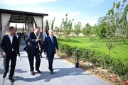 Mirziyoyev Reviews “Karkidon” Tourist Complex in Ferghana Region