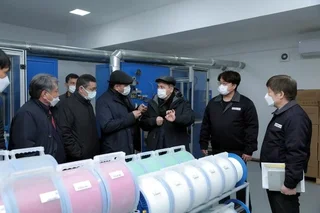Minister of ICT gets acquainted with the activities of Global Optical Communication Uzbekistan