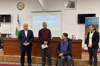 Марказий Осиёда илк бор агриволтаика лойиҳасига старт берилди