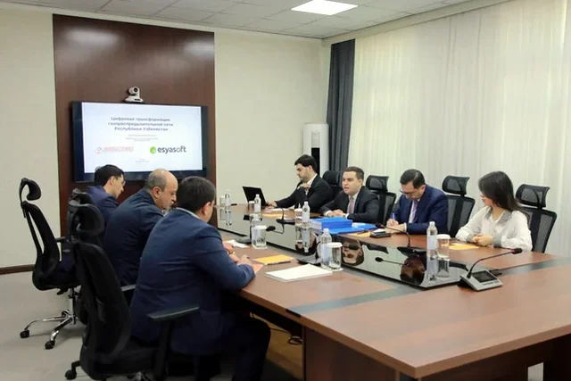 Ўзбекистонда газ саноатини рақамлаштириш муҳокама қилинди