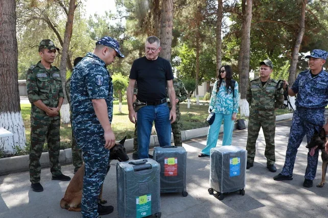 Kyrgyz Canine Specialists Undergo Advanced Training at Uzbekistan’s National Cynological Center