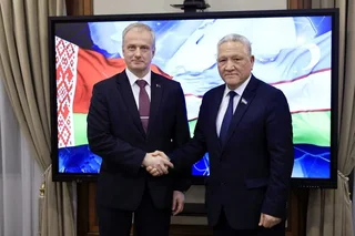 Senatda Belarus elchisi bilan uchrashuv bo‘lib o‘tdi