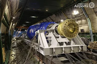 Tashkent Receives An-124 “Ruslan” Carrying Rotor for Sirdarya TPP