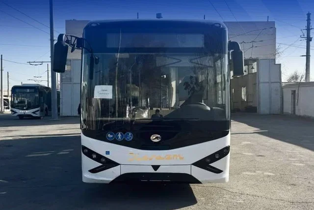 Xorazmga katta hajmli 10 dona elektrobus olib kelindi