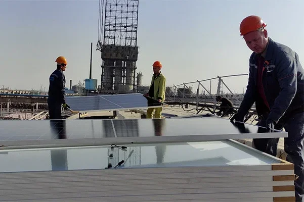 Construction of another solar photovoltaic station starts at the Ferghana Thermal Power Plant