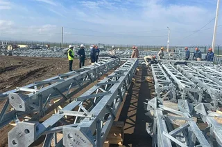 National Electric Networks of Uzbekistan is building a new substation