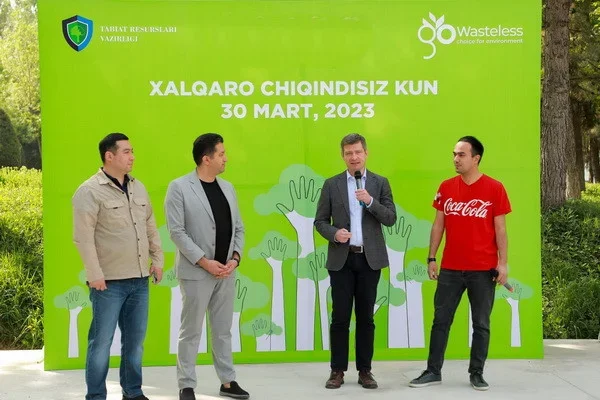 Zero Waste action takes place in Tashkent on the occasion of the "international day for a world without waste"
