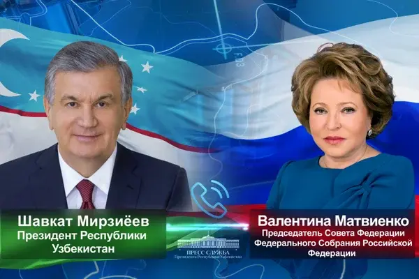 Президент Узбекистана отметил плодотворное межпарламентское сотрудничество с Россией