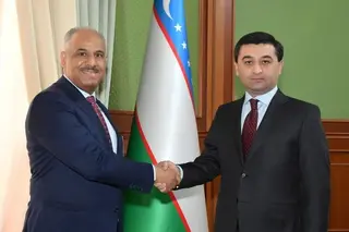 Bakhtiyor Saidov receives the Ambassador of the Sultanate of Oman