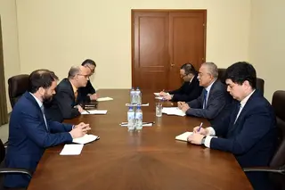 Ismatulla Irgashev holds talks with the US Ambassador