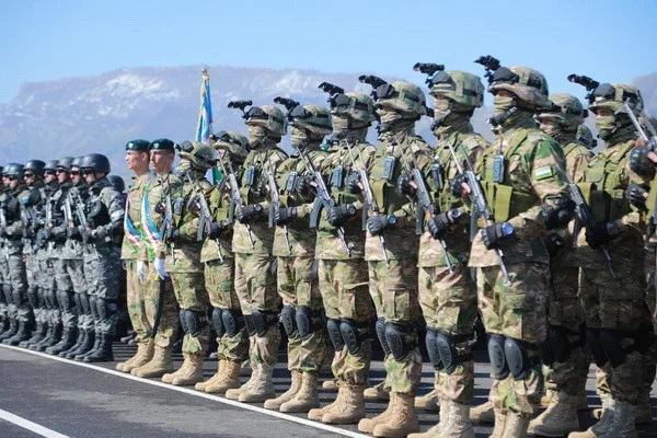 Uzbekistan, Azerbaijan, Kazakhstan, Kyrgyzstan and Tajikistan to conduct military exercises