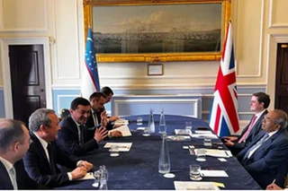 Bakhtiyor Saidov meets with the leadership of the UK’s leading financial and industrial group