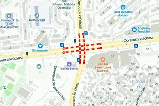 Repair work will be carried out at the intersection of Samarkand Darvoza and Karatash streets