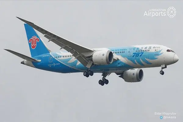 China Southern Airlines возобновляет рейсы между Пекином и Ташкентом
