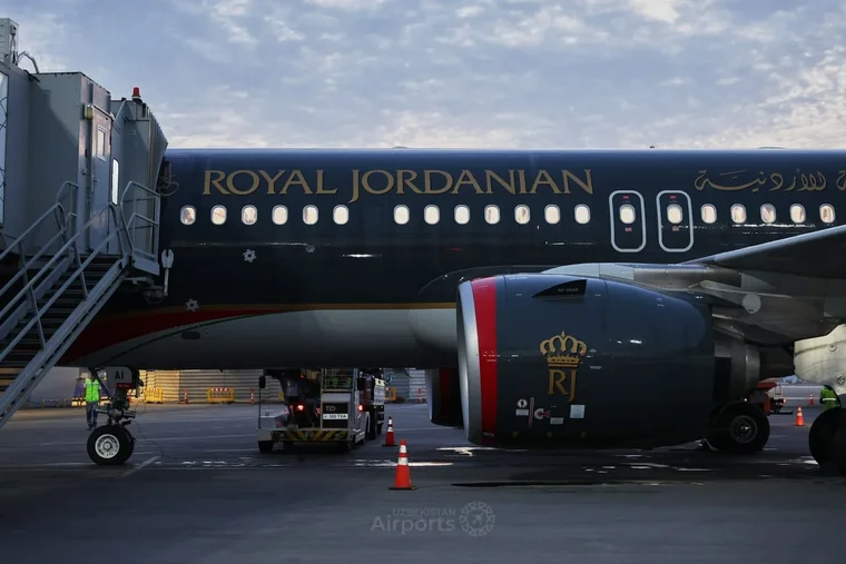 Royal Jordanian открыла прямые рейсы между Амманом и Ташкентом