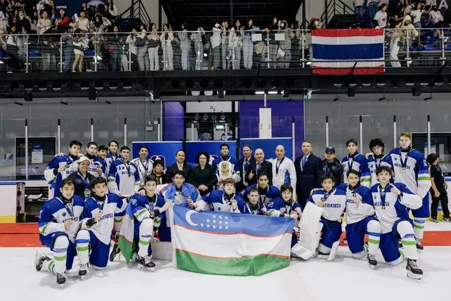Юниорская сборная Узбекистана U18 по хоккею выступит на чемпионате мира в Гонконге