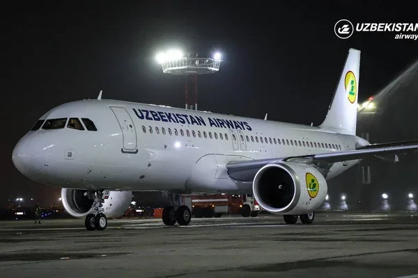Флот Uzbekistan Airways пополнился ещё одним новым самолётом