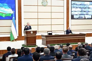 An extraordinary session of Tashkent regional Kengash of People’s Deputies was held in Nurafshan