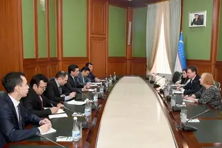 Bakhtiyor Saidov receives the Ambassador of the United Kingdom of Great Britain and Northern Ireland