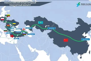 Узбекистан участвует в запуске нового транскаспийского транспортного маршрута