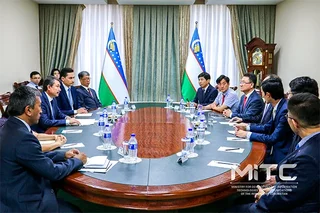 Глава Мининфокома встретился с вице-президентом южнокорейского Университета Инха