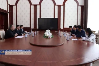 В ЦБ прошла встреча с руководством компании ELINC China Co. Ltd
