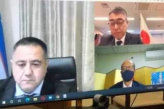 Negotiations with the Director General of the Middle East and Africa Department of the Ministry of Foreign Affairs of Japan