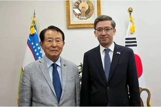 Ambassador of Uzbekistan meets with chairman of Shindong Resources