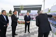 Президент Янги Андижондаги бунёдкорлик ишларини кўздан кечирди