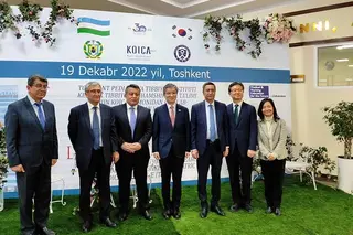 KOICA and Tashkent Pediatric Medical Institute hold a launching ceremony of a new project