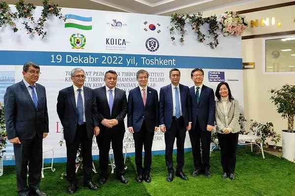 KOICA and Tashkent Pediatric Medical Institute hold a launching ceremony of a new project