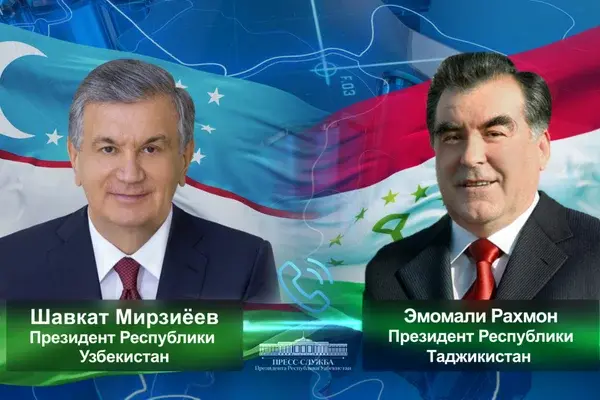 Президенты Узбекистана и Таджикистана обменялись мнениями по актуальной двусторонней повестке