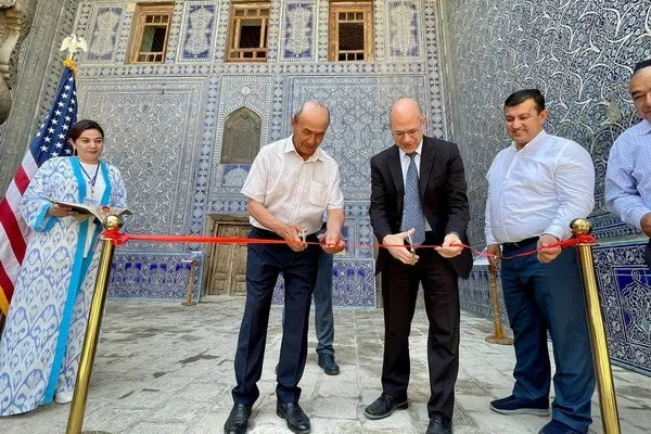 U.S. Embassy announces completion of preservation work at Khiva’s Tash-Hauli Palace