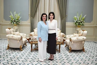 Uzbekistan & Albania First Ladies Meet in Tashkent